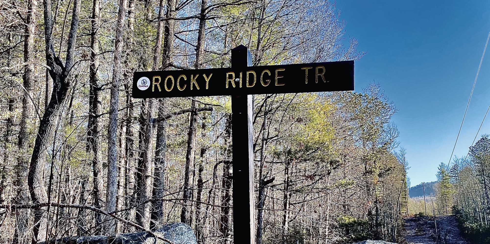 Rocky Ridge Trail Sign